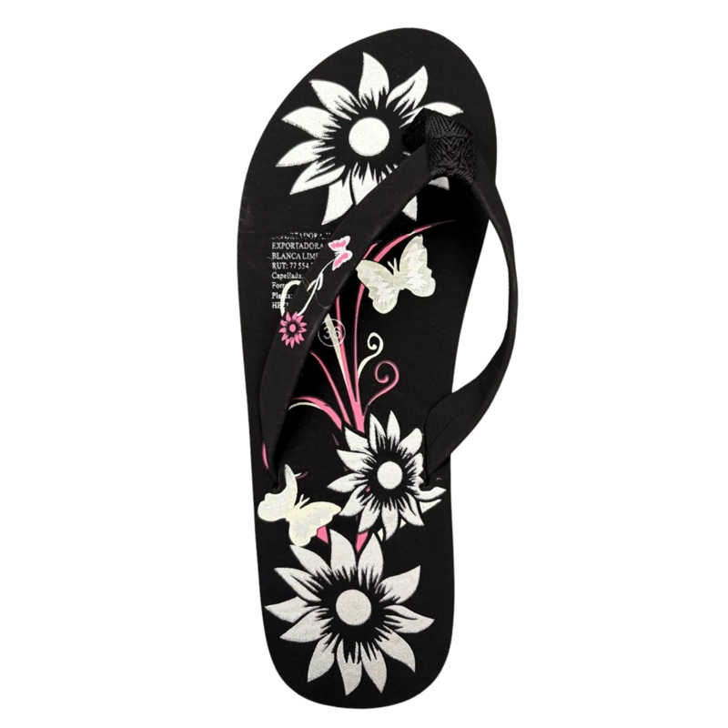 CHALAS MUJER HAWAINAS SANDALIAS SUELA CONFORTABLE 096 - 3