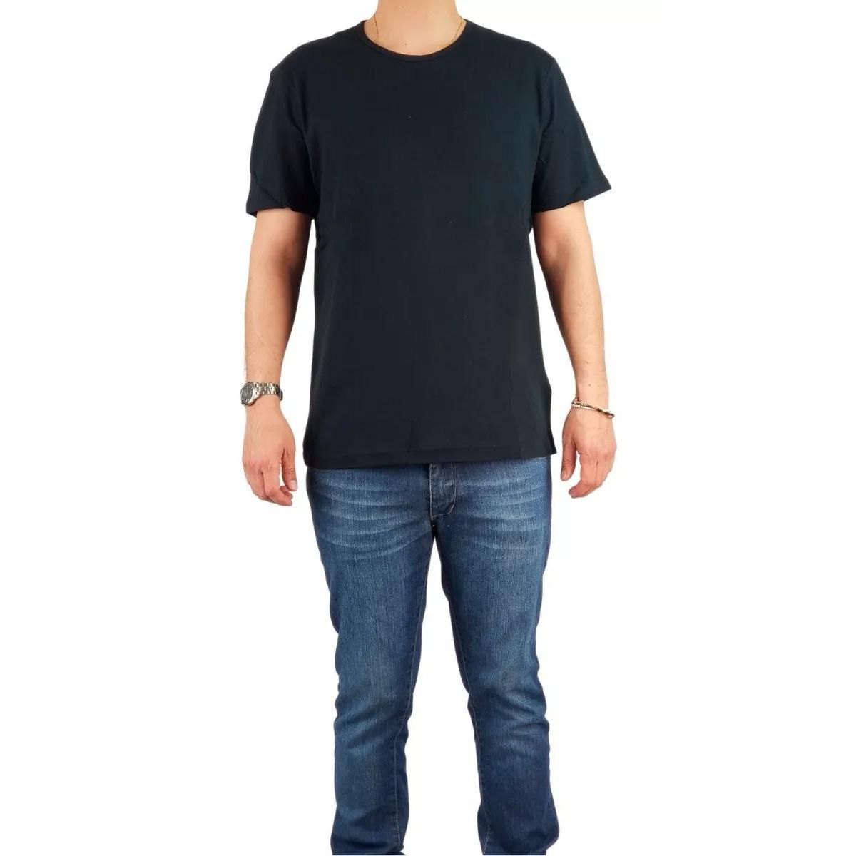 POLERA HOMBRE MANGA CORTA ALGODÓN GRUESO. URBANA 387 - 2