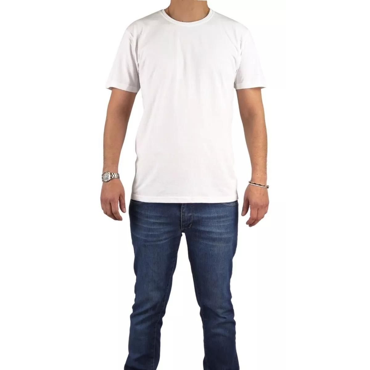 POLERA HOMBRE MANGA CORTA ALGODÓN GRUESO. URBANA 387 - 2