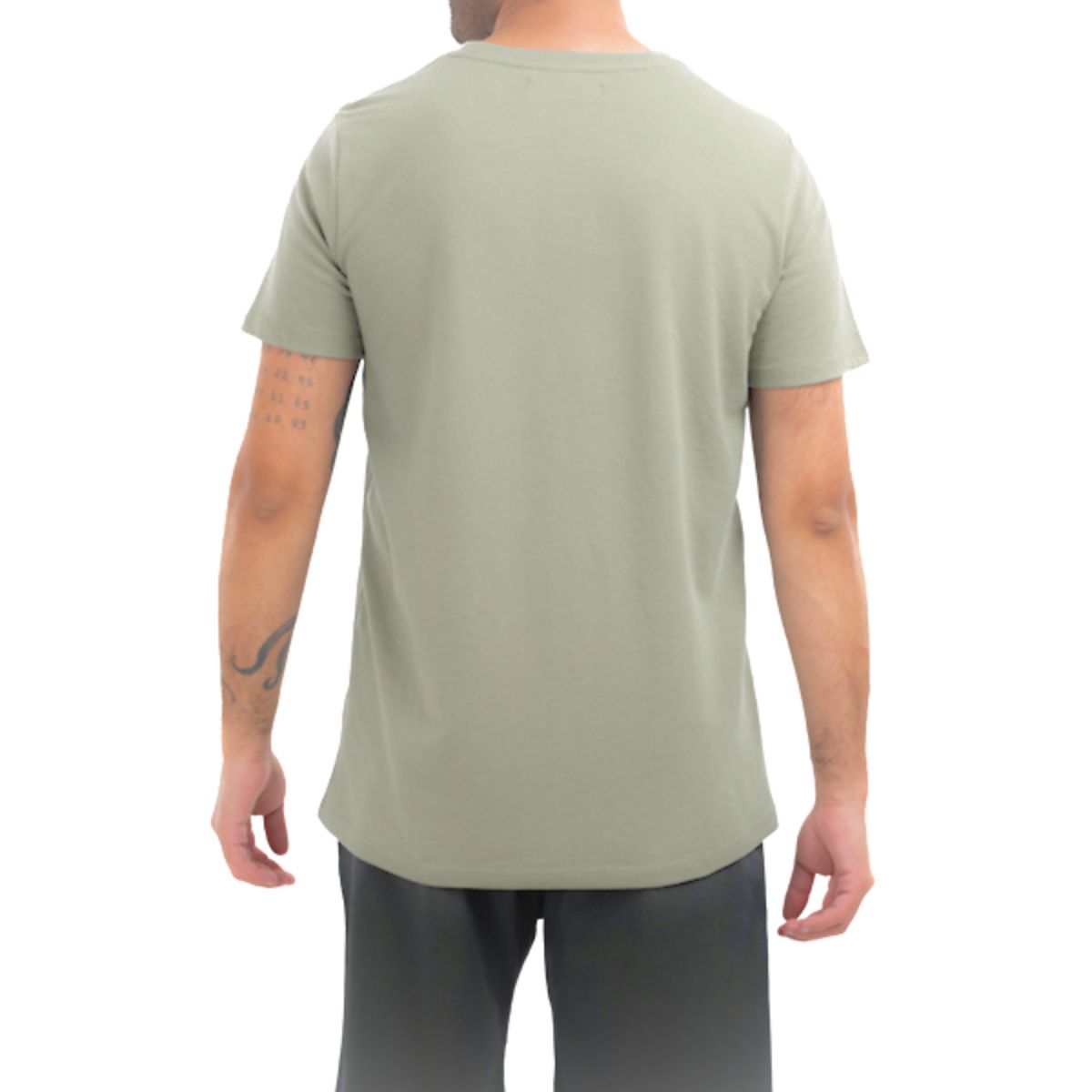 POLERA HOMBRE MANGA CORTA ALGODÓN GRUESO. URBANA 387 - 3
