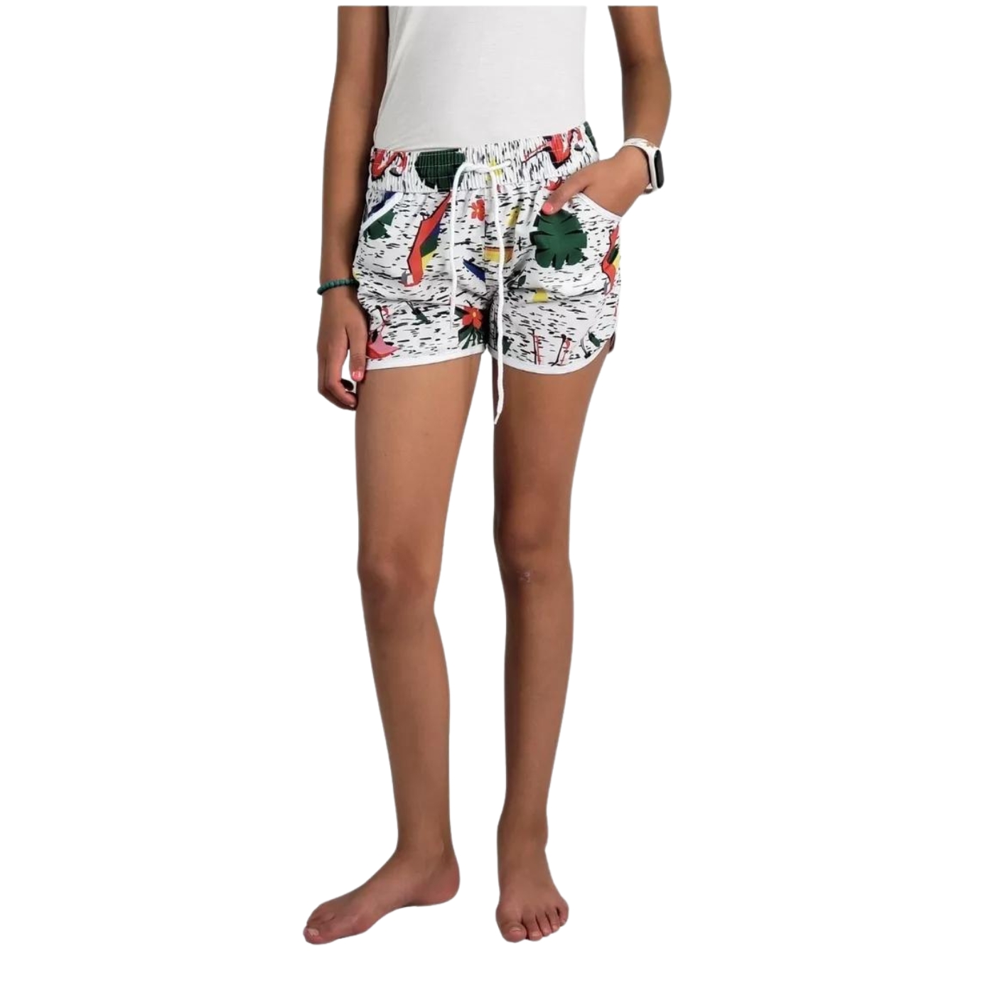TRAJE DE BAÑO NIÑA LIKESHOP JUVENIL SHORT DE PLAYA DISEÑOS 503 - 2