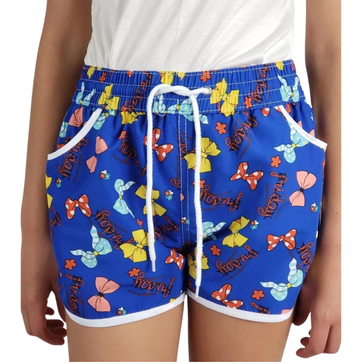 TRAJE DE BAÑO NIÑA LIKESHOP JUVENIL SHORT DE PLAYA DISEÑOS 503 - 3