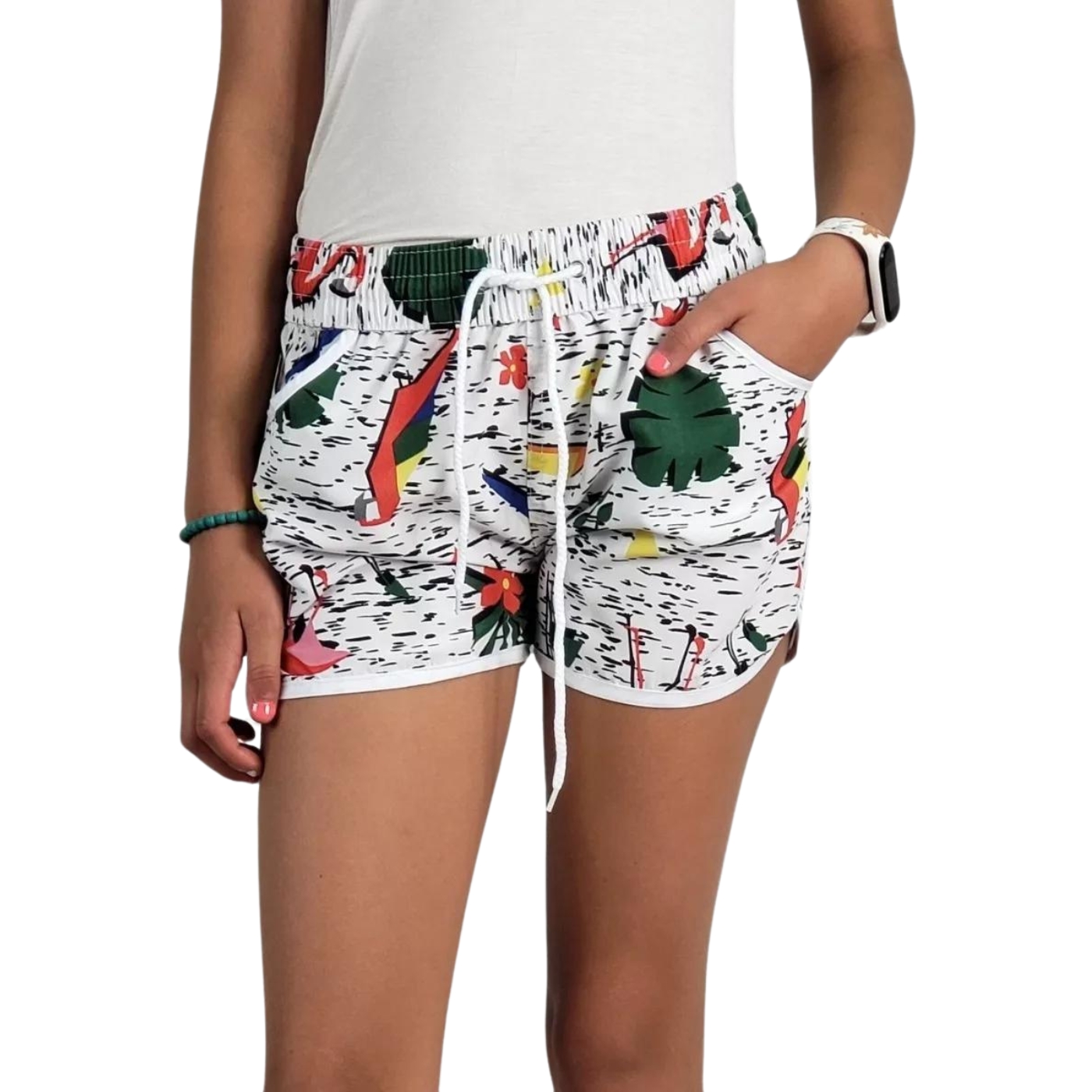 TRAJE DE BAÑO NIÑA LIKESHOP JUVENIL SHORT DE PLAYA DISEÑOS 503 - 4