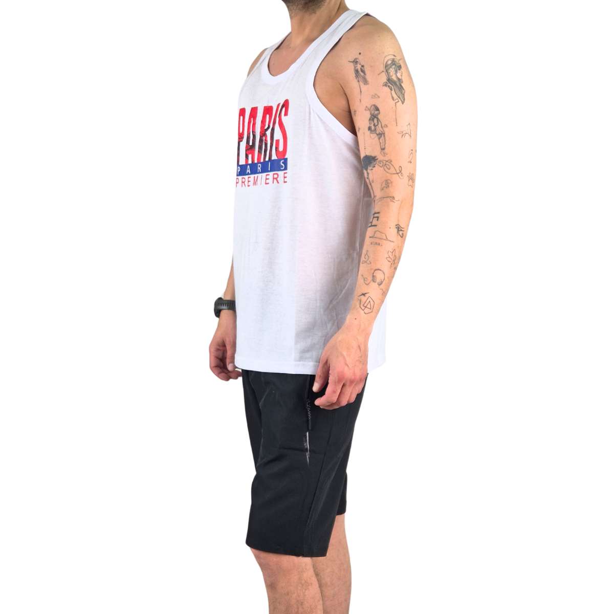 POLERA SIN MANGA MUSCULOSA HOMBRE DISEÑO PARIS 289 - 2