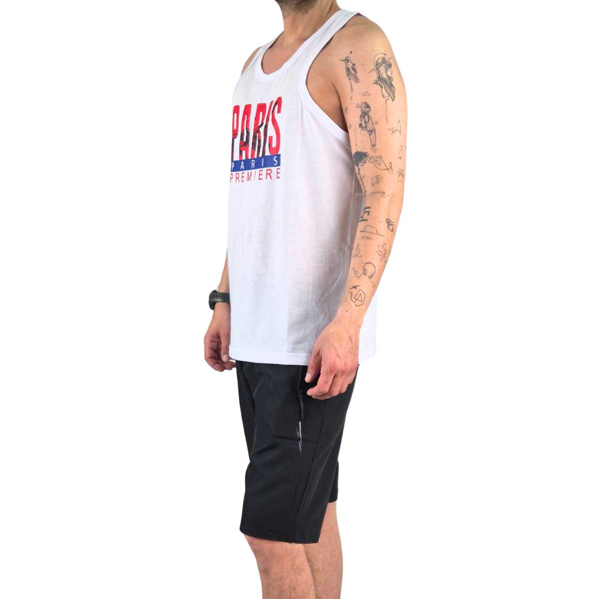 POLERA SIN MANGA MUSCULOSA HOMBRE DISEÑO PARIS 289 - 2