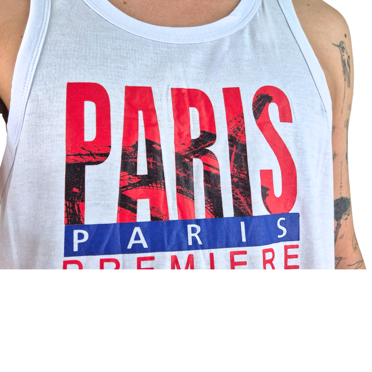 POLERA SIN MANGA MUSCULOSA HOMBRE DISEÑO PARIS 289 - 4