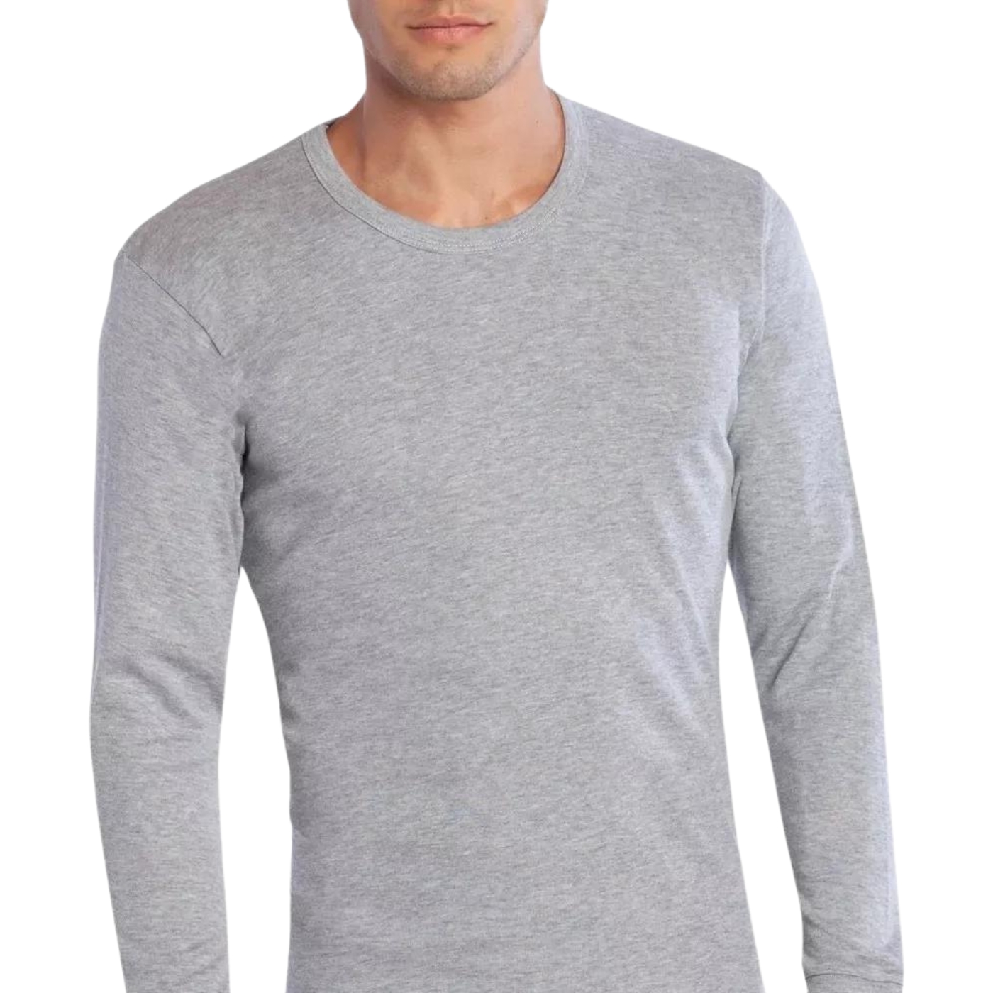 CAMISETA MANGA LARGA ALGODÓN NEGRA GRIS BLANCO ADULTO 11 - 2