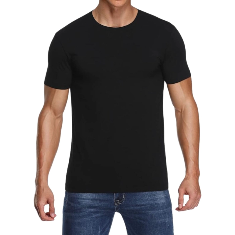 CAMISETA HOMBRE MANGA CORTA CUELLO POLO FIBRA BAMBU 494 - 2