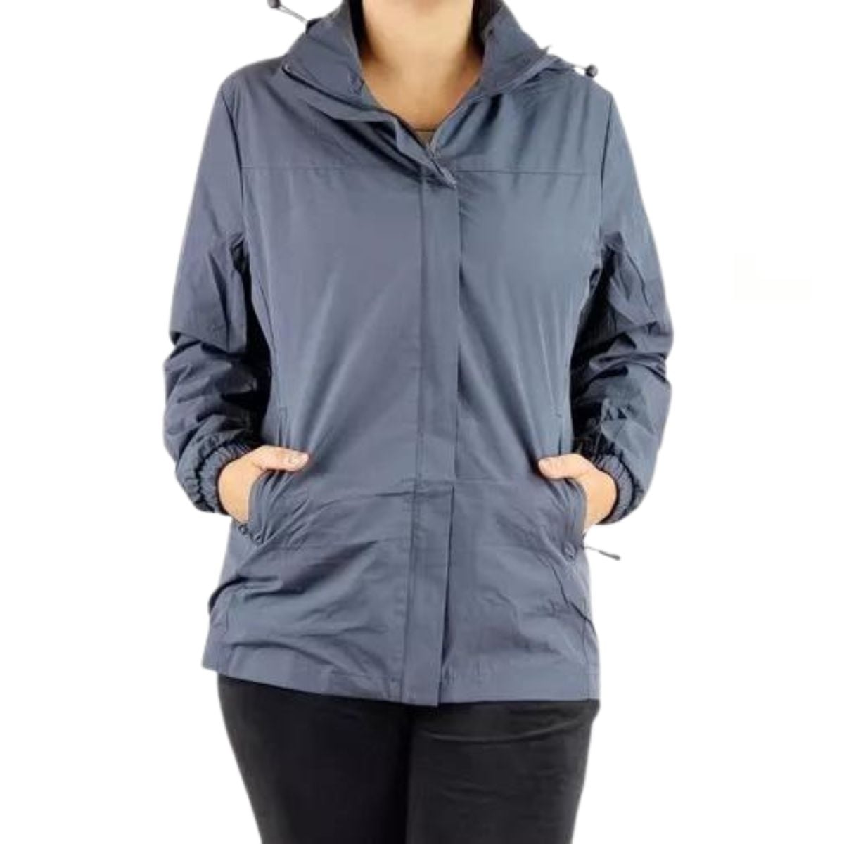 CORTA VIENTO MUJER PARKA LIVIANA CHAQUETA GORRO H2 - 2