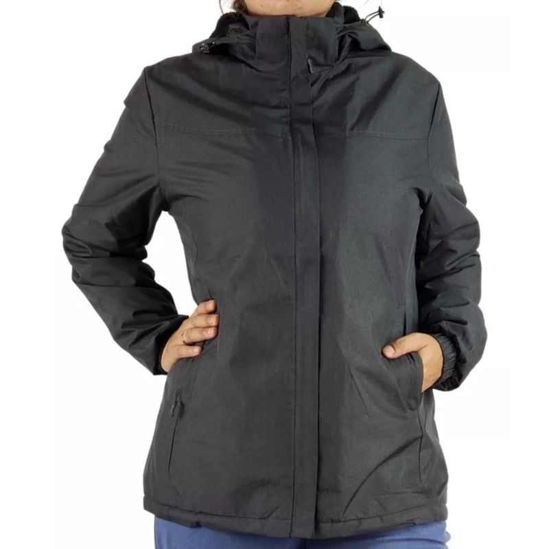 CHAQUETA MUJER INVIERNO PREMIUM PARKA FORRO PIEL H8 - 1