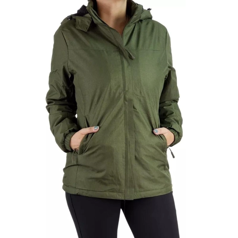 CHAQUETA MUJER INVIERNO PREMIUM PARKA FORRO PIEL H8 - 2