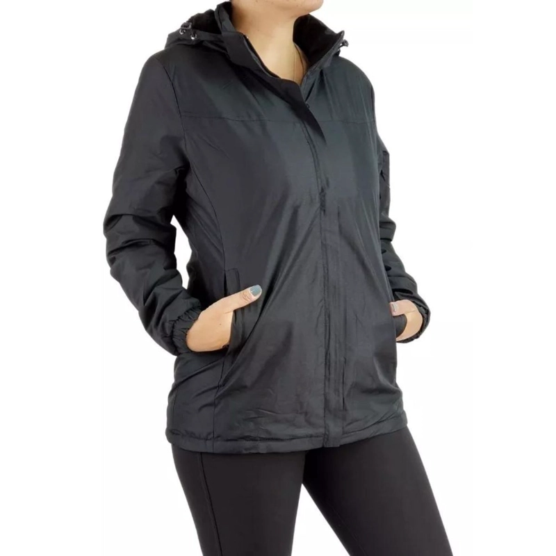 CHAQUETA MUJER INVIERNO PREMIUM PARKA FORRO PIEL H8 - 2
