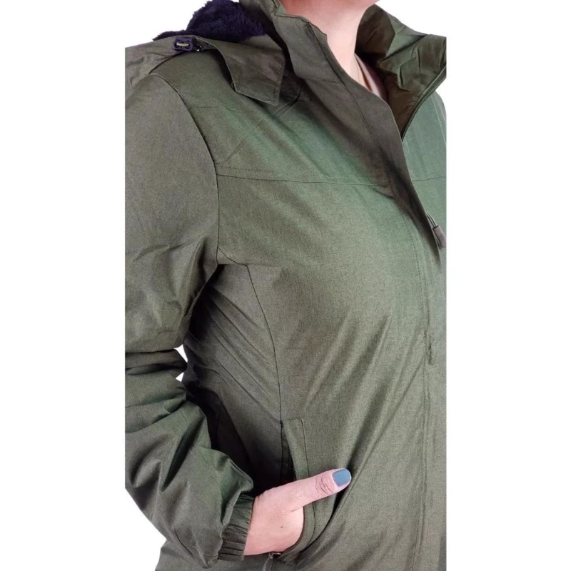 CHAQUETA MUJER INVIERNO PREMIUM PARKA FORRO PIEL H8 - 3
