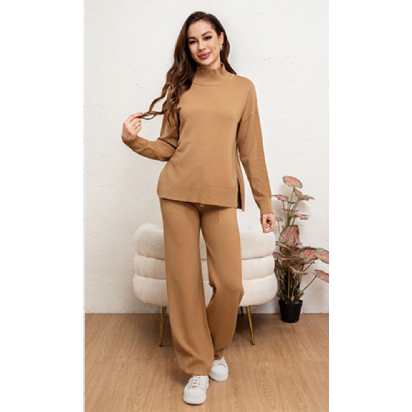 CONJUNTO 2 PIEZAS MUJER TEJIDO SOFT JERSEY + PANTALÓN 5066 - 2