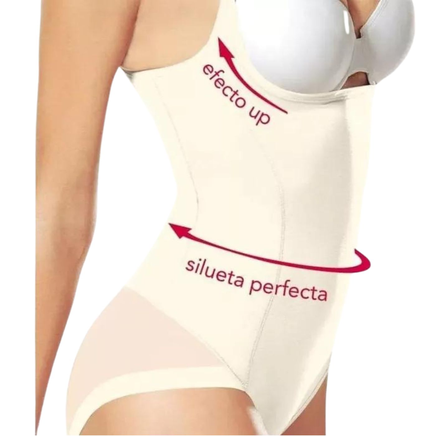 BODY MUJER LIKESHOP AJUSTABLE MODELADOR SILUETA PERFECTA Y PUSH UP 795 - 4