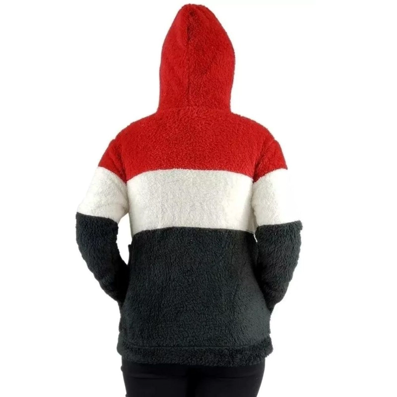 CORDERITO PELUDO CHAQUETA VALLEY SHERPA MUJER CON GORRO 035 - 4