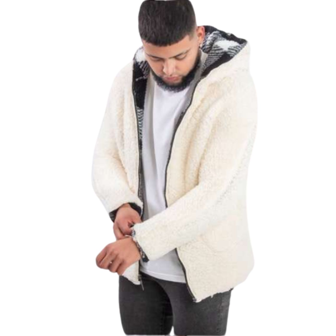 CHAQUETA LEÑADORA UNISEX REVERSIBLE INVIERNO. CALIDAD PREMIUM 050 - 2