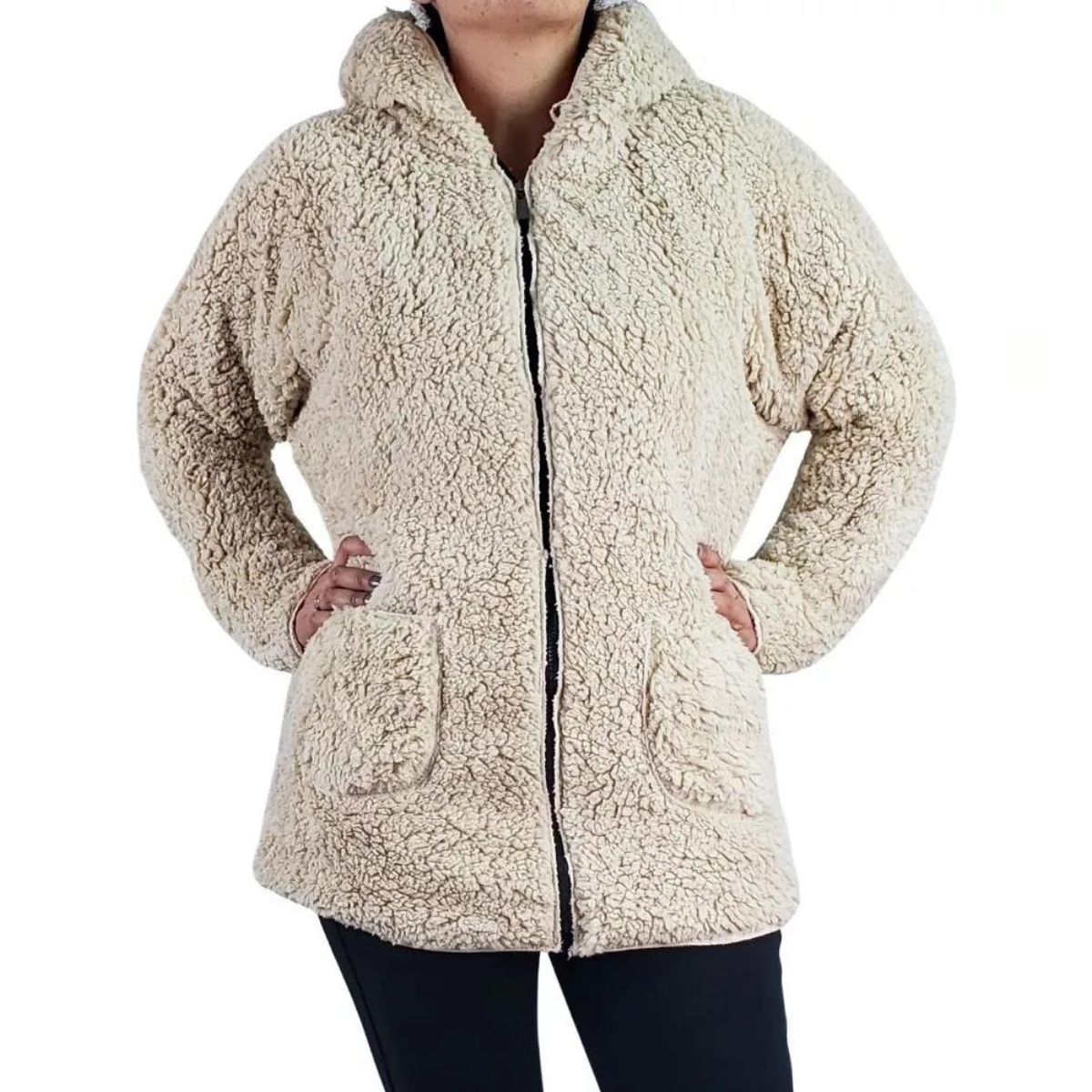 CHAQUETA LEÑADORA UNISEX REVERSIBLE INVIERNO. CALIDAD PREMIUM 050 - 5
