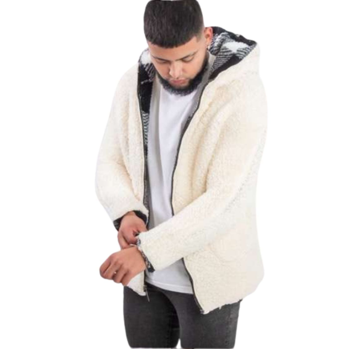 CHAQUETA LEÑADORA UNISEX REVERSIBLE INVIERNO. CALIDAD PREMIUM 050 - 8