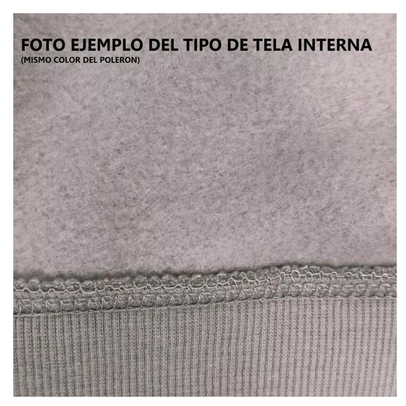 POLERON CUELLO POLO INVIERNO. FORRO POLAR. UNISEX 436 - 3