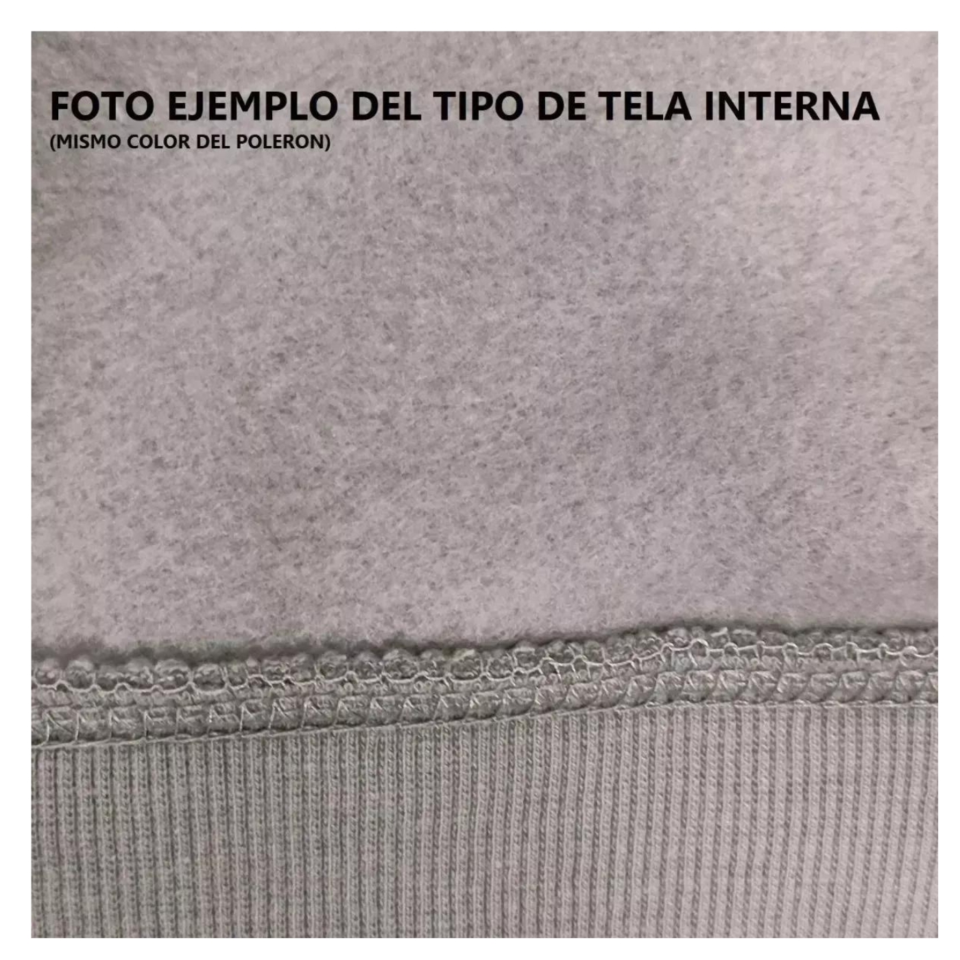 POLERON CUELLO POLO INVIERNO. FORRO POLAR. UNISEX 436 - 3