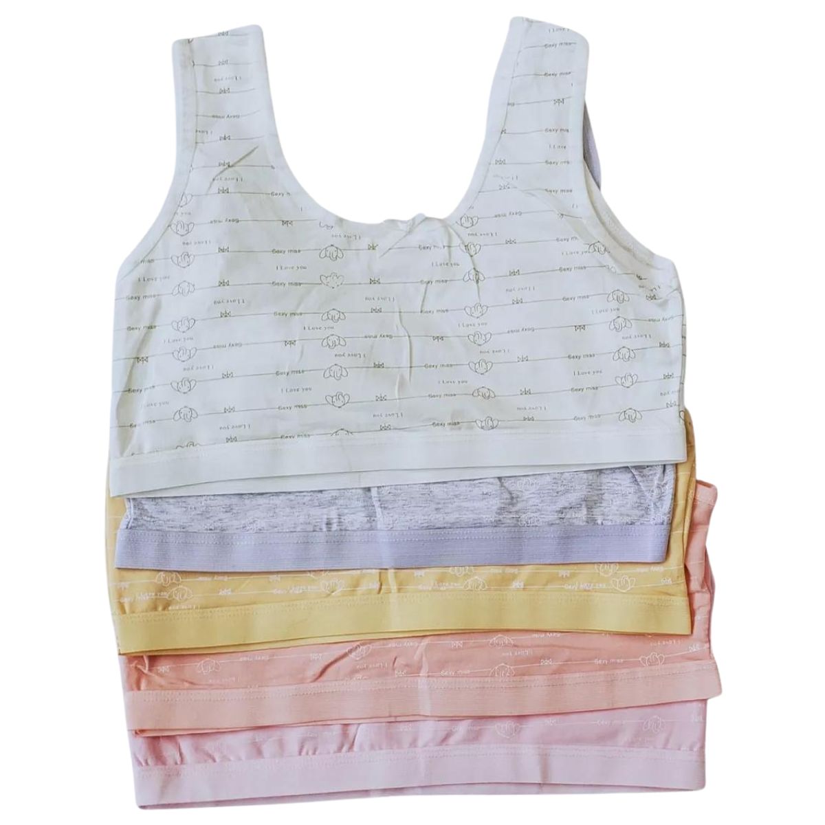 PACK 2 SOSTEN NIÑA LIKESHOP MULTICOLOR JUVENIL LOLAS ALGODÓN SUAVE LINEAS 304 - 1