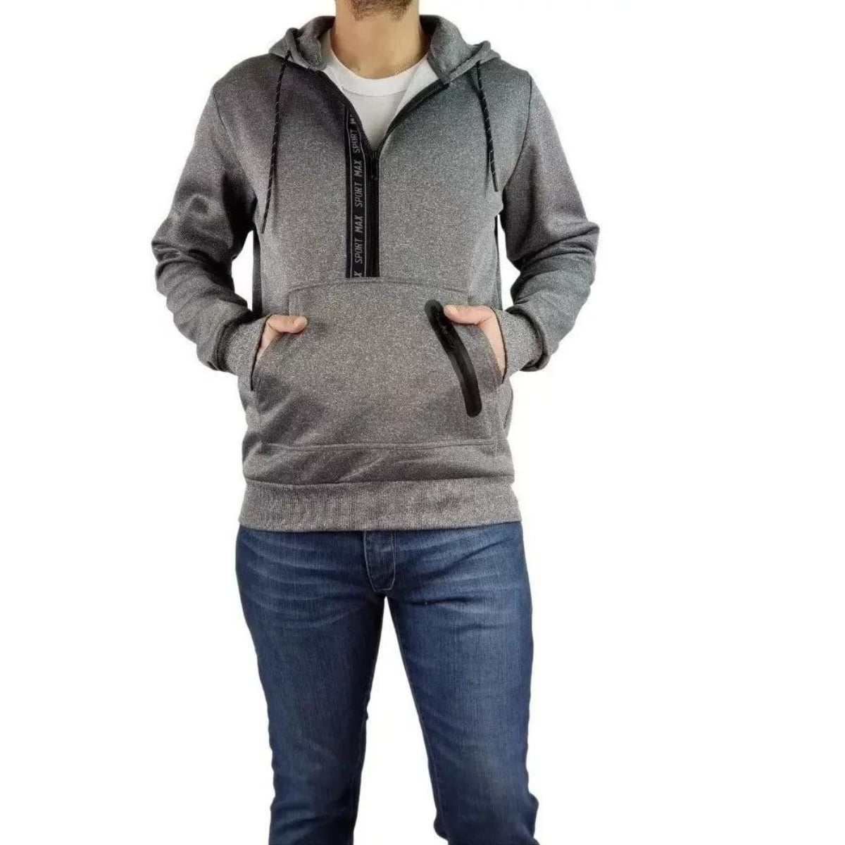POLERON ALGODÓN HOMBRE INVIERNO FORRO POLAR 014 - 2