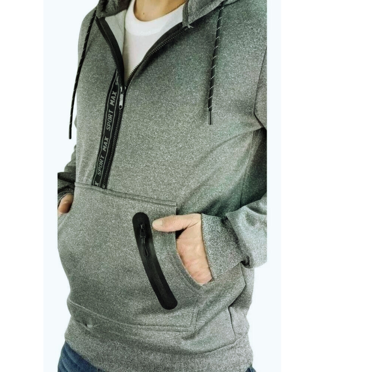 POLERON ALGODÓN HOMBRE INVIERNO FORRO POLAR 014 - 3