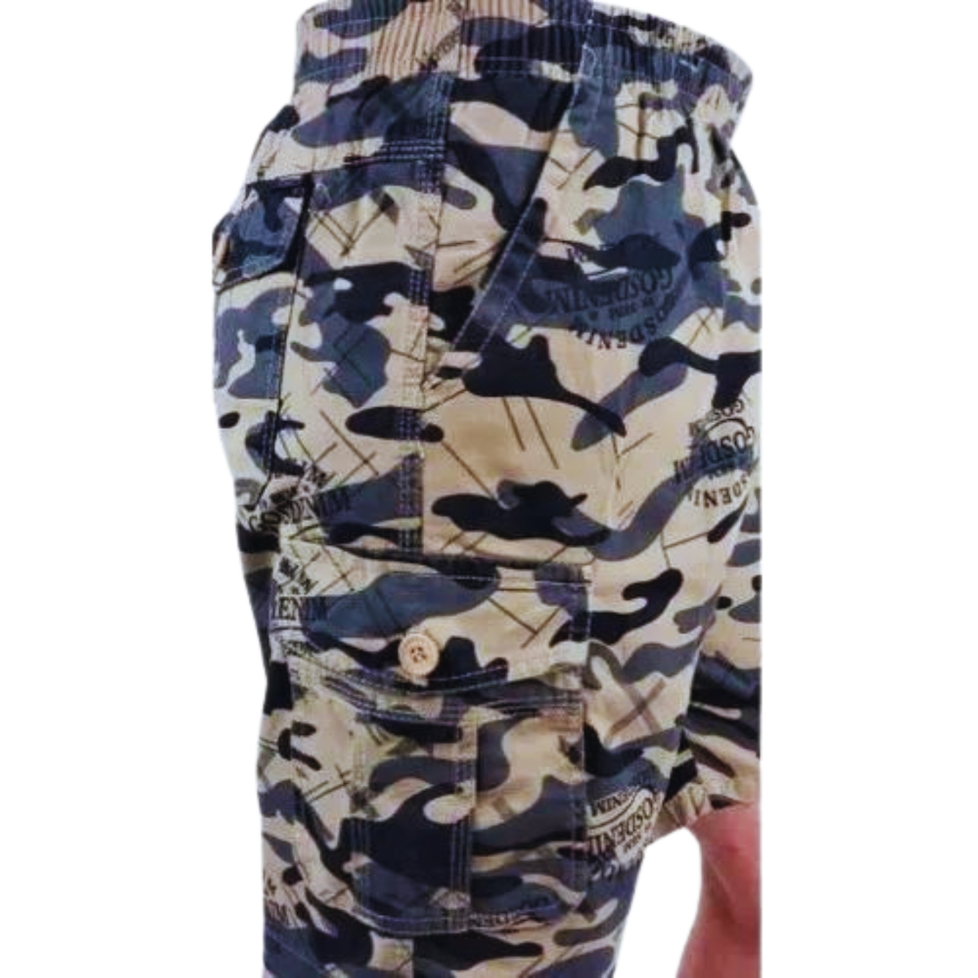 SHORT HOMBRE LIKESHOP URBANO PANTALÓN CARGO CAMUFLAJE 505 - 3