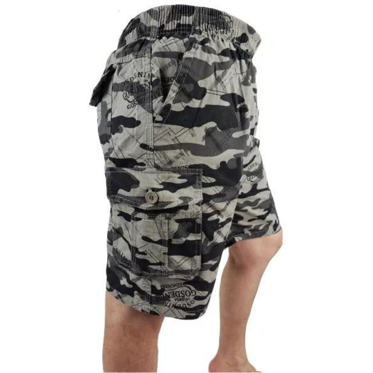 SHORT HOMBRE LIKESHOP URBANO PANTALÓN CARGO CAMUFLAJE 505 - 4