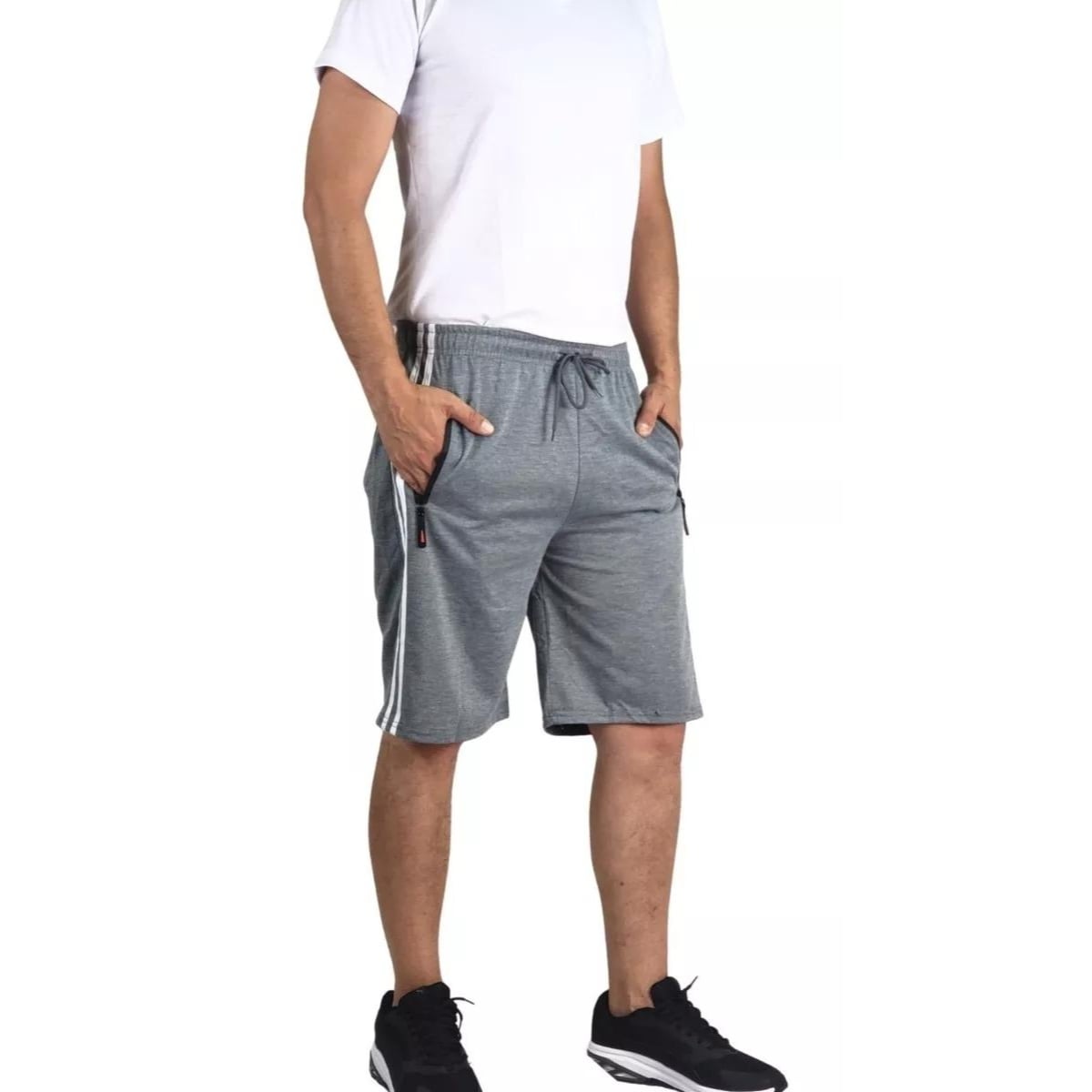 SHORT DEPORTIVO HOMBRE LIKESHOP BOLSILLOS LINEAS 927 - 3