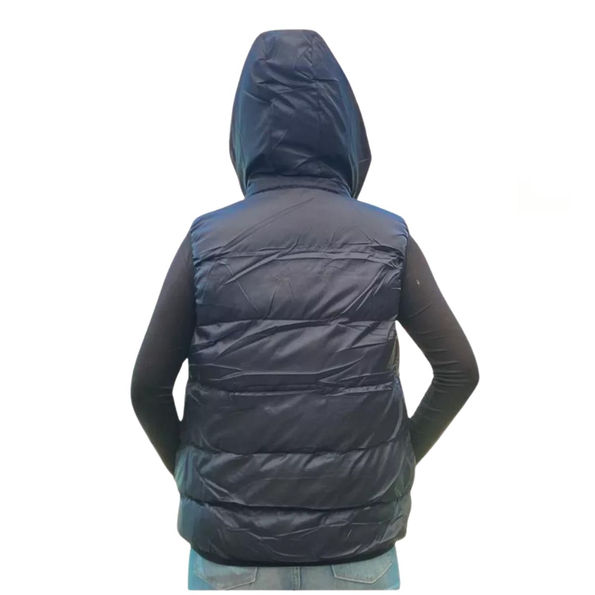 PARKA SIN MANGAS HOMBRE CHAQUETA CALIDAD PREMIUM RESISTENTE AGUA 902 - 6
