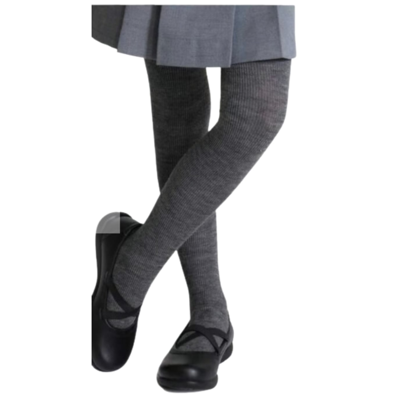 PACK 2 PANTY BALLERINA ESCOLAR LANA CON LYCRA SIN COSTURA 58 - 1