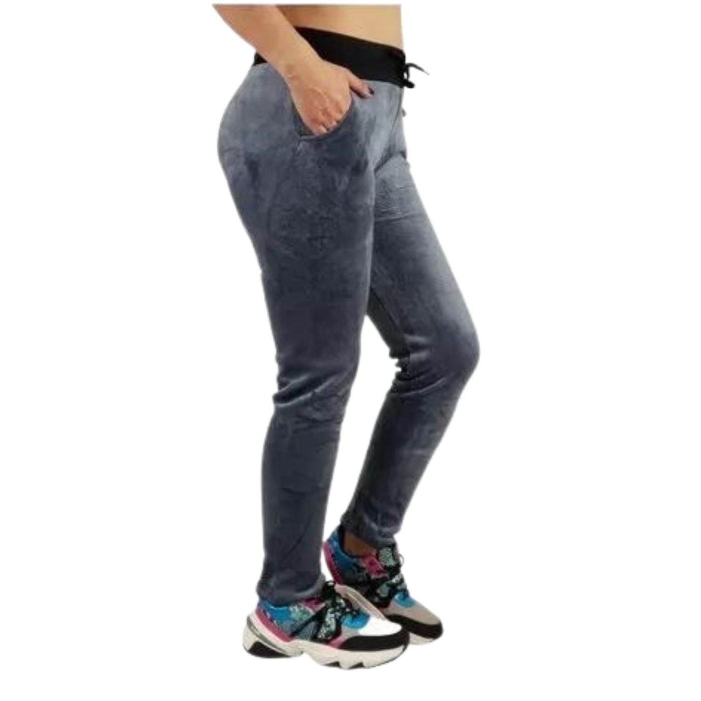 PANTALÓN CALZA MUJER LIKESHOP INVIERNO FORRO PIEL BOLSILLOS 465 - 2