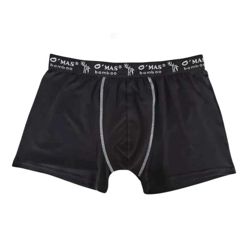 PACK X2 BÓXER HOMBRE LIKESHOP BAMBU CALZONCILLO LISO ROPA INTERIOR 340 - 2