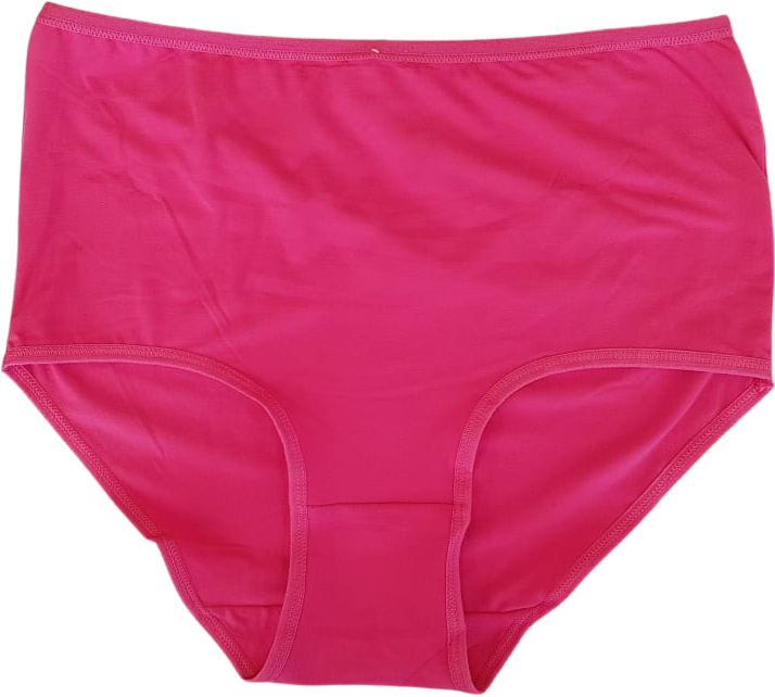 PACK X3 CALZÓN MUJER LIKESHOP ALTO FIBRA BAMBÚ COLORES 3204 - 5