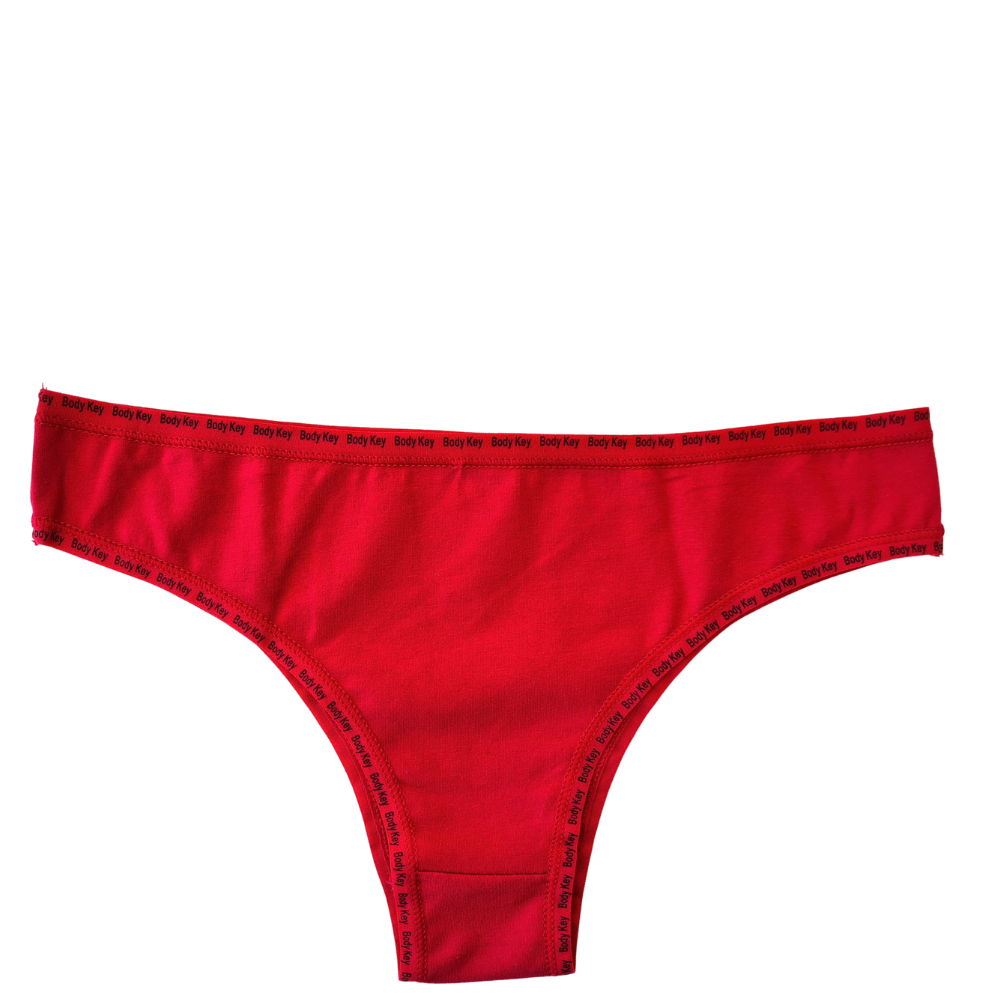 PACK 3 CALZÓN ALGODÓN TANGA BIKINI MUJER LISO #6 - 4