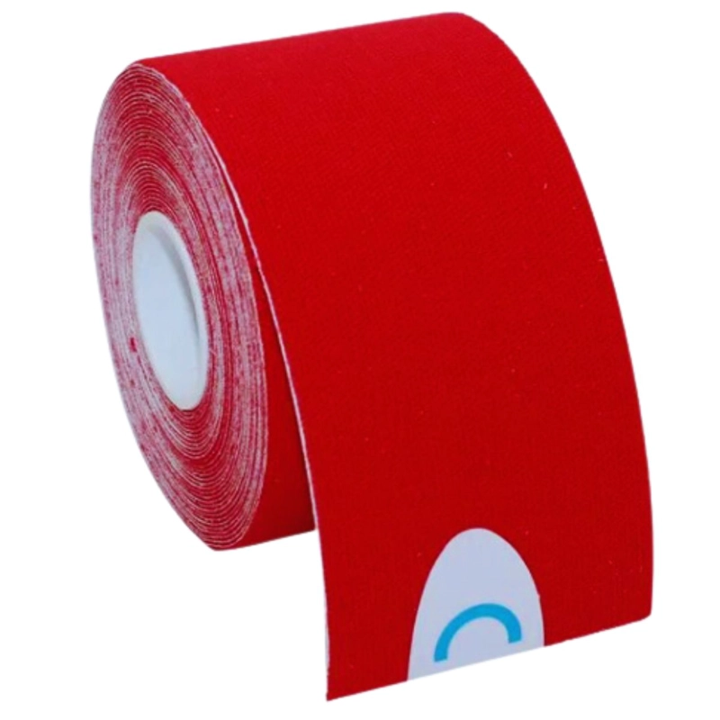 CINTA LIKESHOP TAPE NEUROMUSCULAR KINESIOLÓGICA VENDAJE 5CM X 5M ROJO - 1