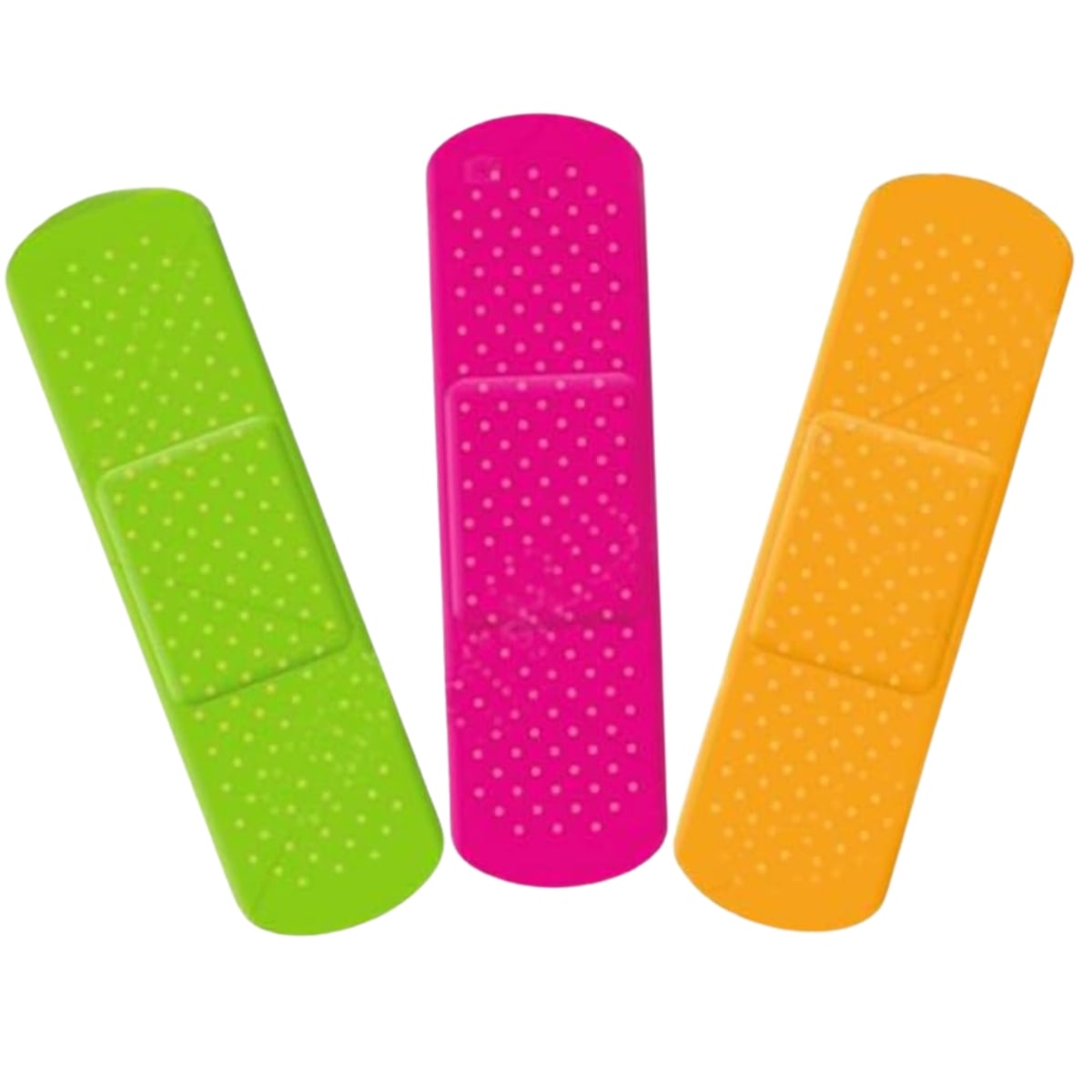 PACK X80 PARCHE LIKESHOP MULTICOLOR CURITAS VENDITAS COLORES ADHESIVAS TODO USO - 2
