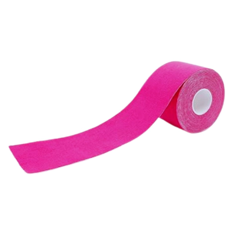 CINTA LIKESHOP TAPE NEUROMUSCULAR KINESIOLÓGICA VENDAJE 5CM X 5M FUCSIA - 2