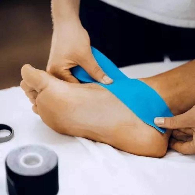 CINTA LIKESHOP TAPE NEUROMUSCULAR KINESIOLÓGICA VENDAJE 5CM X 5M FUCSIA - 4