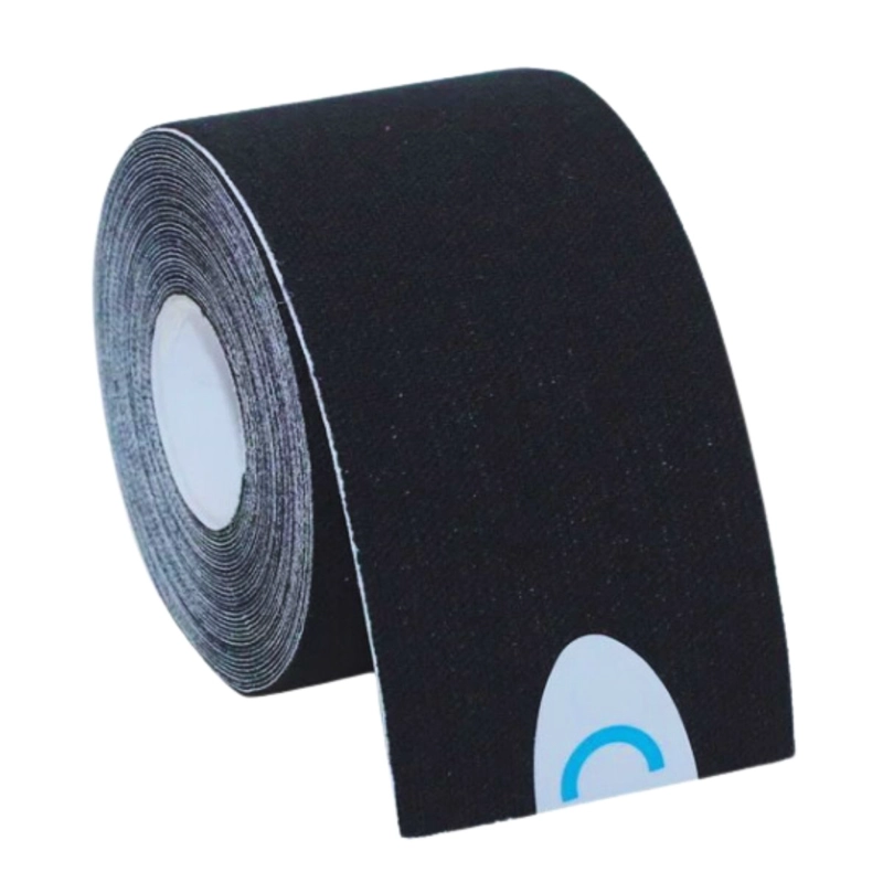 CINTA LIKESHOP TAPE NEUROMUSCULAR KINESIOLÓGICA VENDAJE 5CM X 5M NEGRO - 1