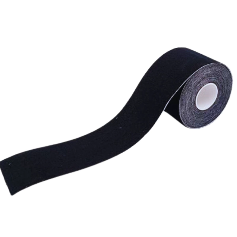 CINTA LIKESHOP TAPE NEUROMUSCULAR KINESIOLÓGICA VENDAJE 5CM X 5M NEGRO - 2