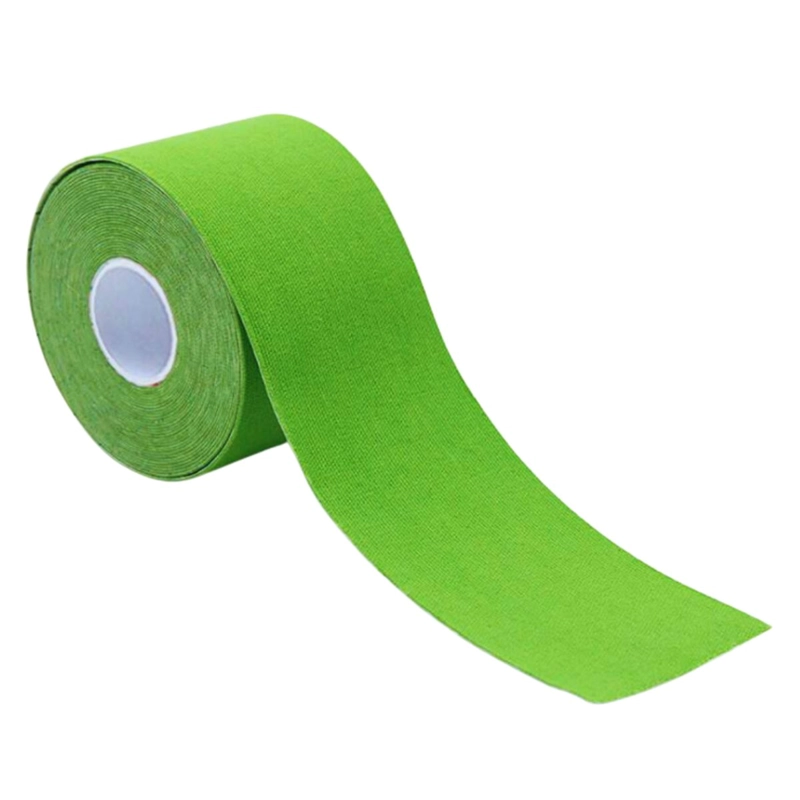 CINTA LIKESHOP TAPE NEUROMUSCULAR KINESIOLÓGICA VENDAJE 5CM X 5M VERDE - 2