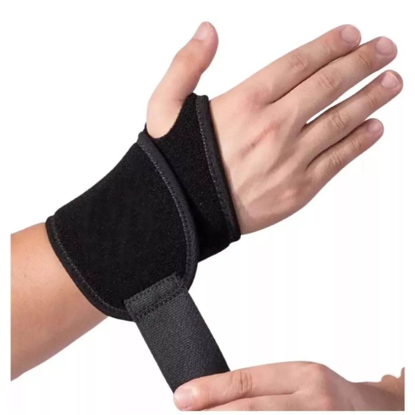 MUÑEQUERA AJUSTABLE CON ORIFICIO PULGAR DEPORTE ORTOPÉDICO 548 - 1