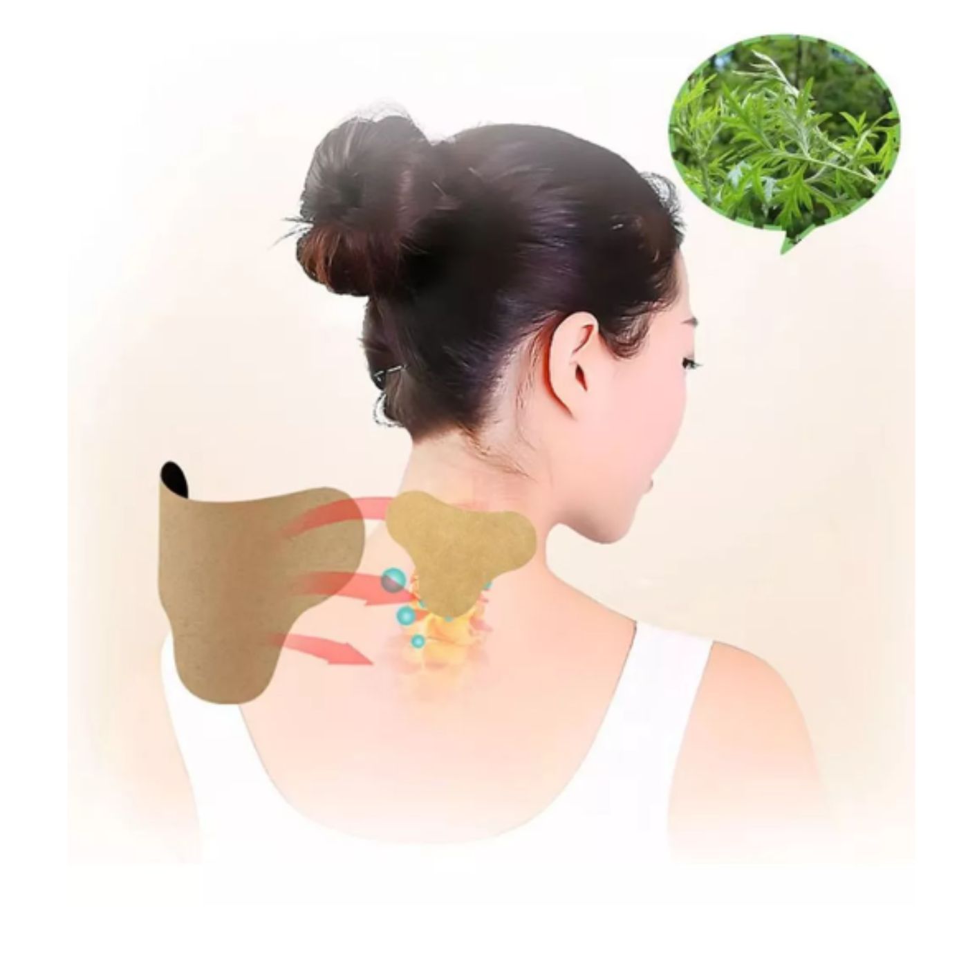 Pack 20 Parches Alivia Dolor Cervical Cuello Hombro 930 - 3