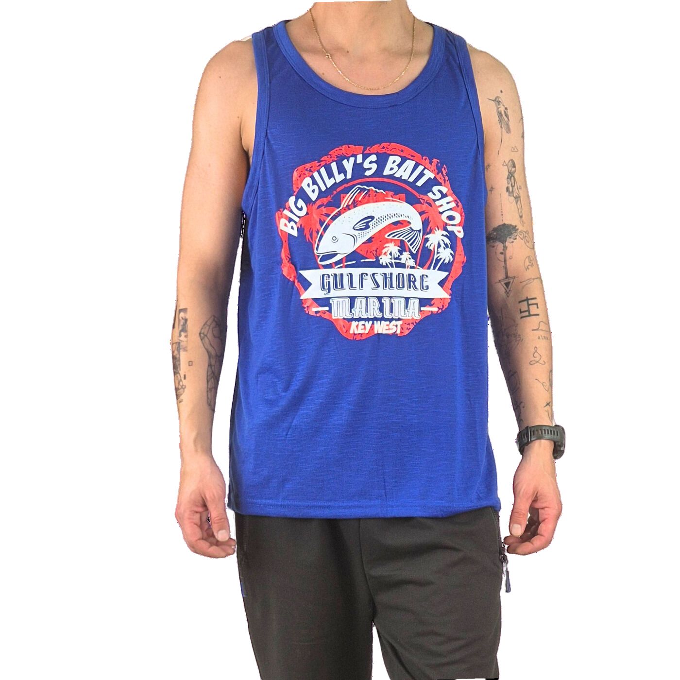 POLERA SIN MANGA MUSCULOSA HOMBRE DISEÑO COLORES 240 - 2