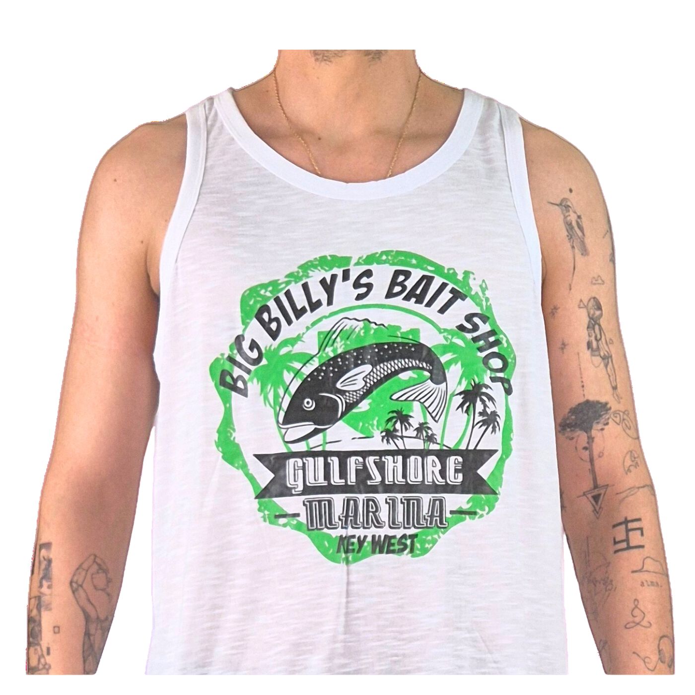 POLERA SIN MANGA MUSCULOSA HOMBRE DISEÑO COLORES 240 - 4