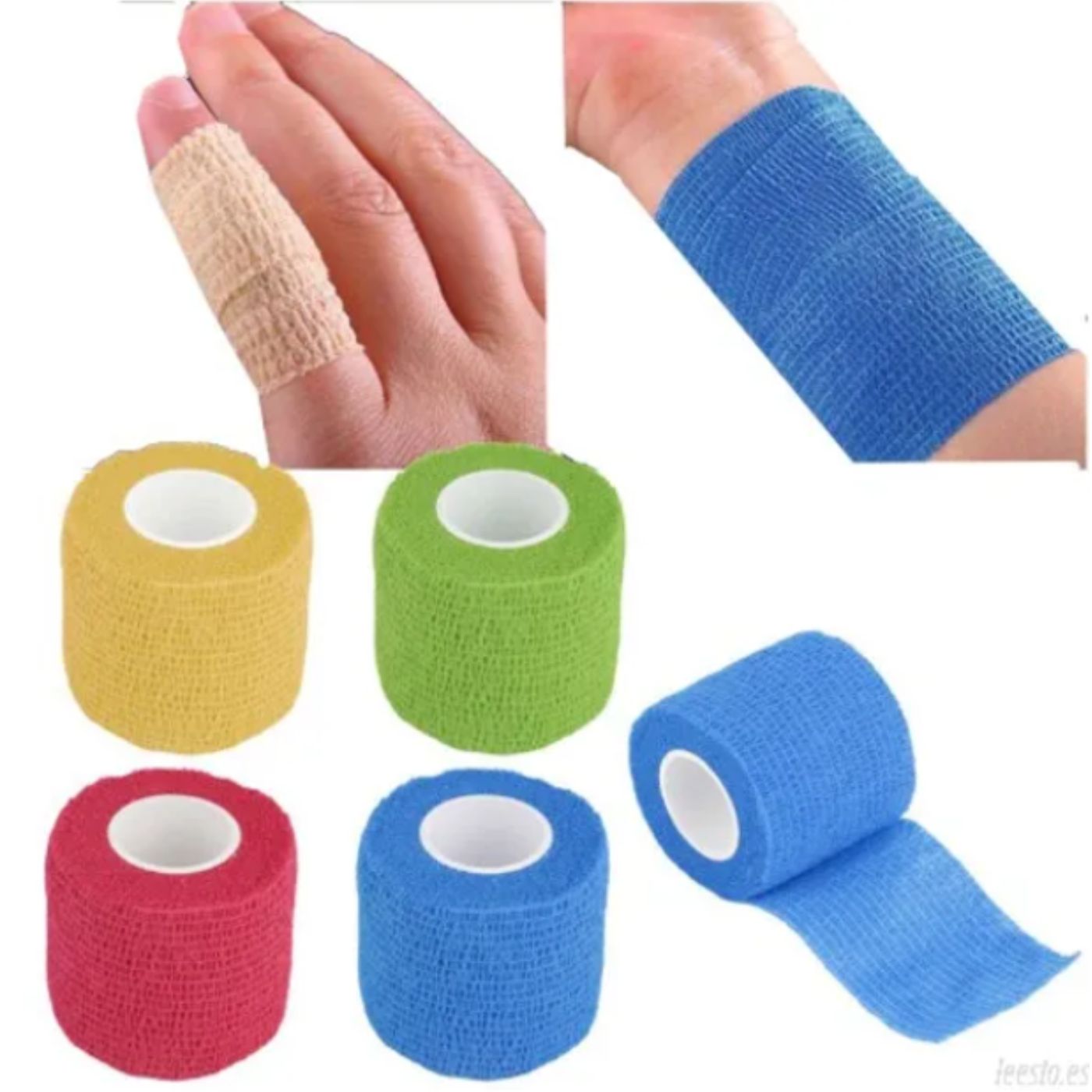 Pack 2 Venda Coban Elastica Cohesiva Autoadherible 990 - 2