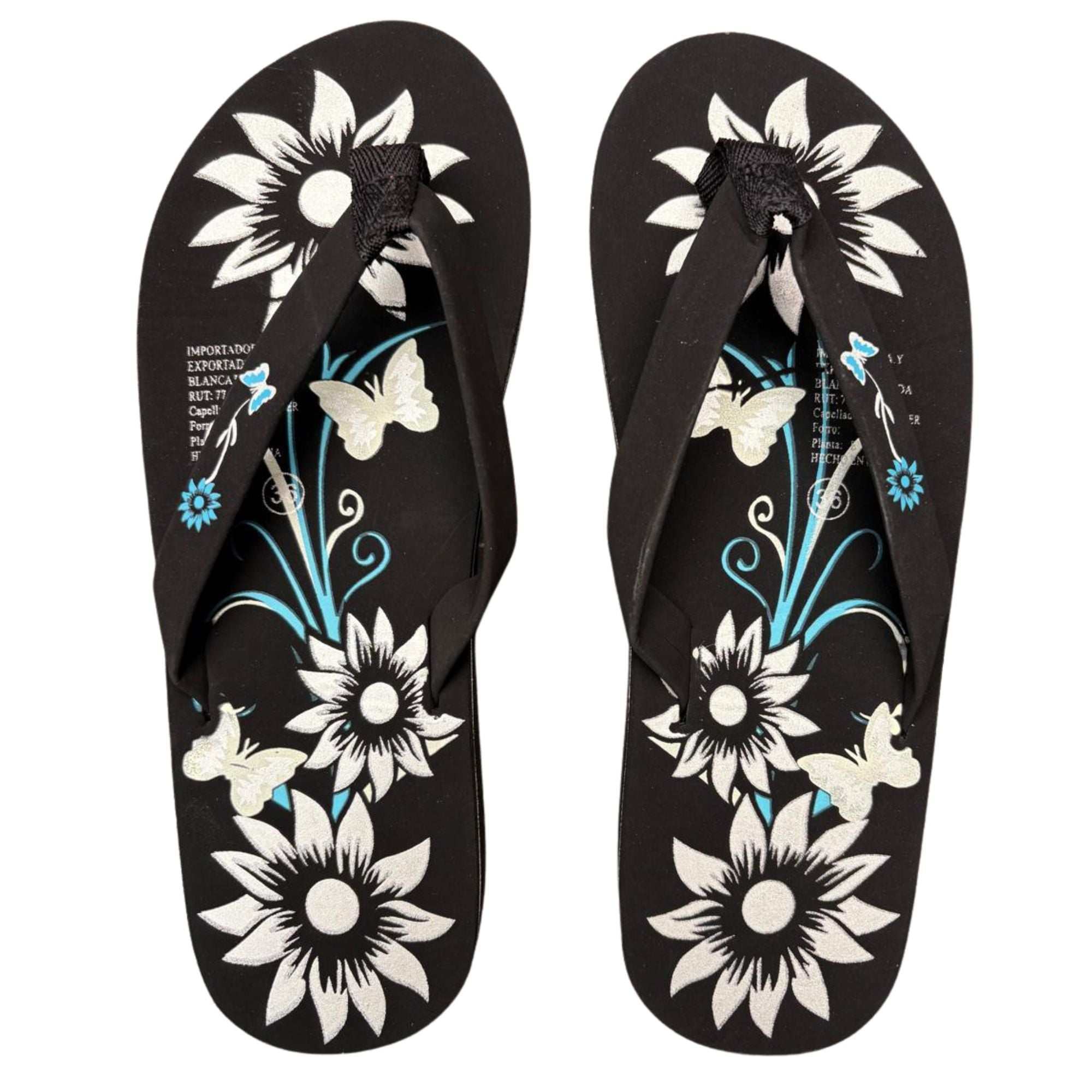 CHALAS MUJER HAWAINAS SANDALIAS SUELA CONFORTABLE 096 - 1
